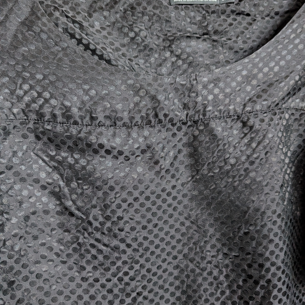 Club Monaco Black Ruffled Boxy Blouse - Picture 4 of 9